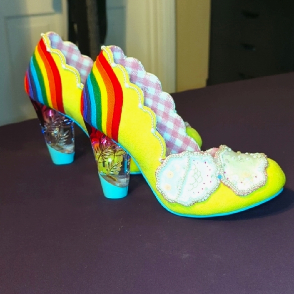Irregular Choice Shirley Bass, Yellow - Picture 3 of 6